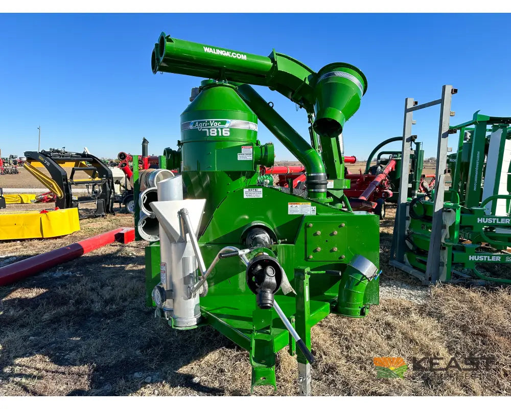 Walinga 7816DLX Grain Vac Up to 5,500 BPH Capacity Full Pipe Package Grain Vacs
