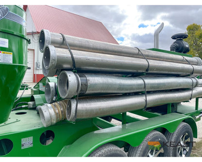 Walinga 7816DLX Self-Powered KEAST Built Grain Vac Up to 5,500 BPH Capacity Full Pipe Package Grain Vacs