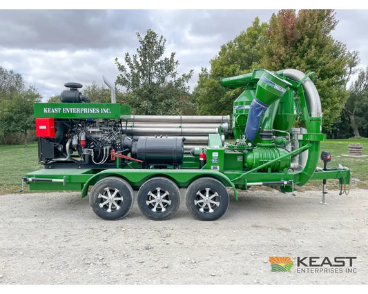 Walinga 7816DLX Self-Powered KEAST Built Grain Vac Up to 5,500 BPH Capacity Full Pipe Package Grain Vacs