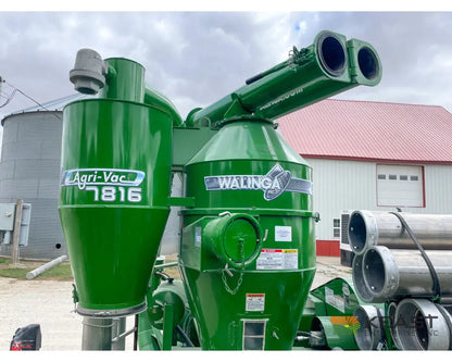 Walinga 7816DLX Self-Powered KEAST Built Grain Vac Up to 5,500 BPH Capacity Full Pipe Package Grain Vacs