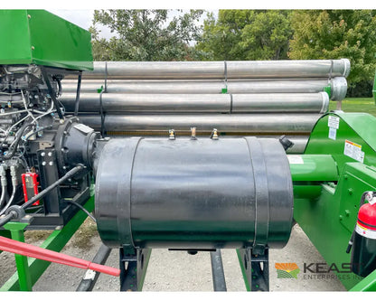 Walinga 7816DLX Self-Powered KEAST Built Grain Vac Up to 5,500 BPH Capacity Full Pipe Package Grain Vacs