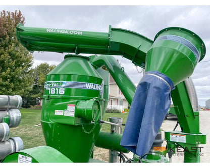 Walinga 7816DLX Self-Powered KEAST Built Grain Vac Up to 5,500 BPH Capacity Full Pipe Package Grain Vacs