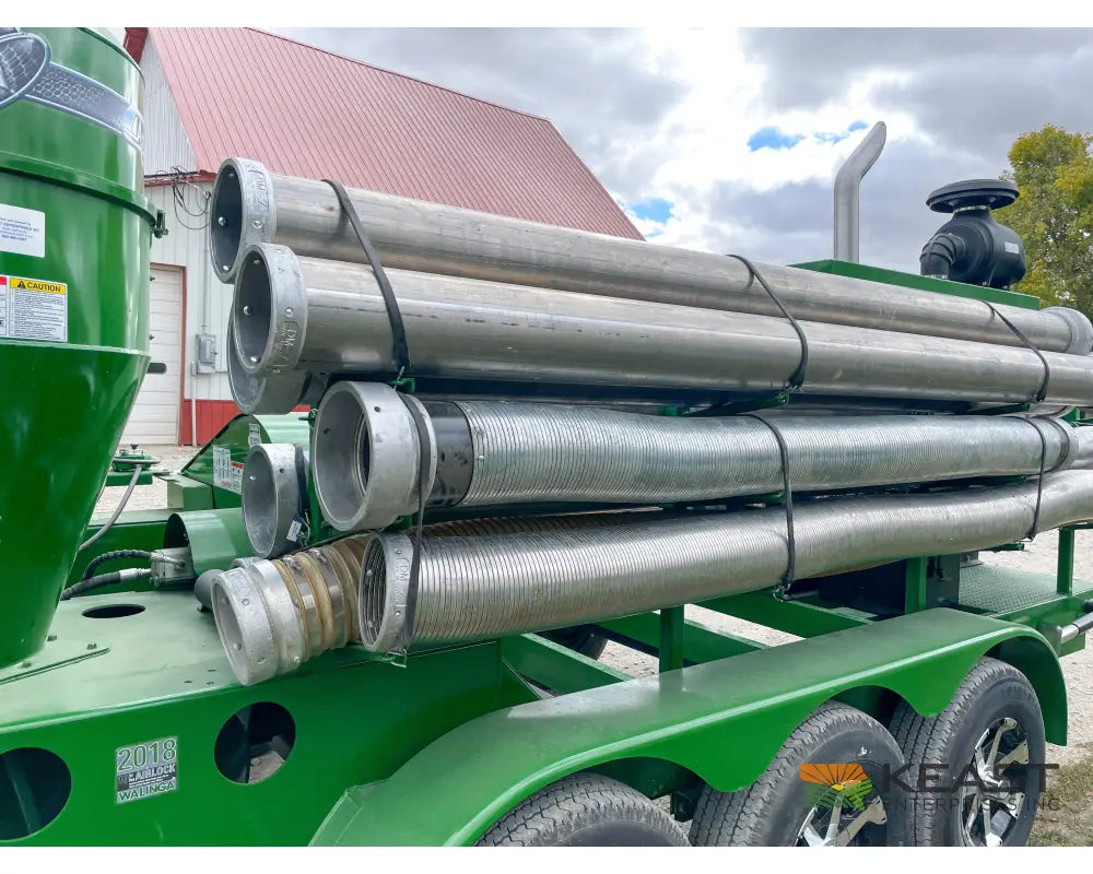 Walinga 7816DLX Self-Powered KEAST Built Grain Vac Up to 5,500 BPH Capacity Full Pipe Package Grain Vacs
