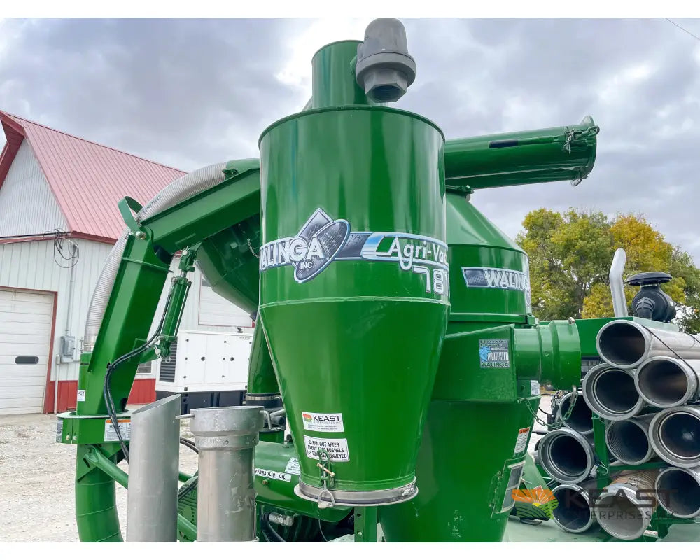 Walinga 7816DLX Self-Powered KEAST Built Grain Vac Up to 5,500 BPH Capacity Full Pipe Package Grain Vacs