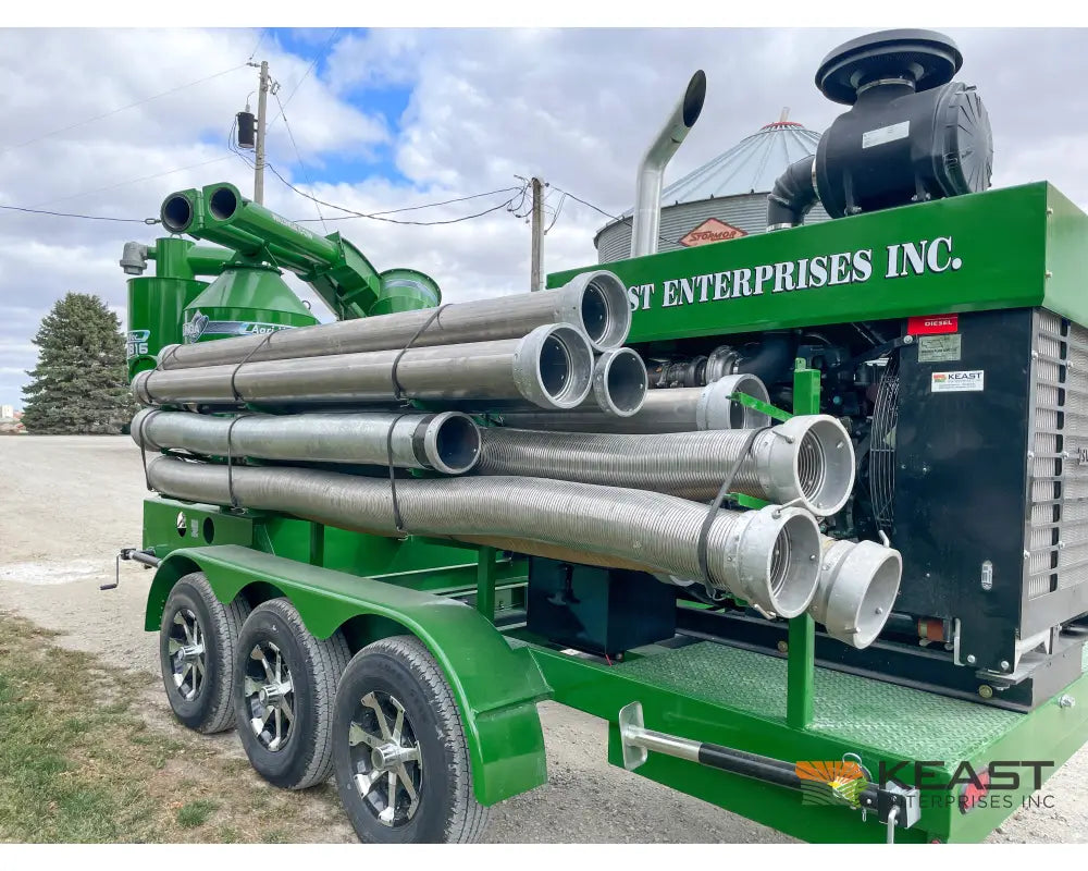 Walinga 7816DLX Self-Powered KEAST Built Grain Vac Up to 5,500 BPH Capacity Full Pipe Package Grain Vacs