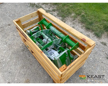 Westendorf BC4215 Brush Crusher Grapple - John Deere Loader Mount Brush Grapples